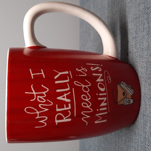 Coffee Tea Cup Mug Need Minions Boss Lady Office Worker *As Is* Flaws - Picture 2 of 10